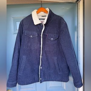 Levi’s Corduroy Jacket Blue - XL